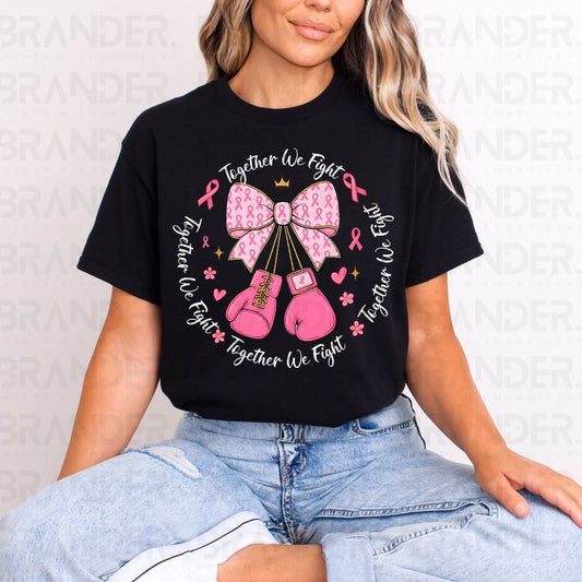 COQUETTE TOGETHER WE FIGHT - DTF TRANSFER