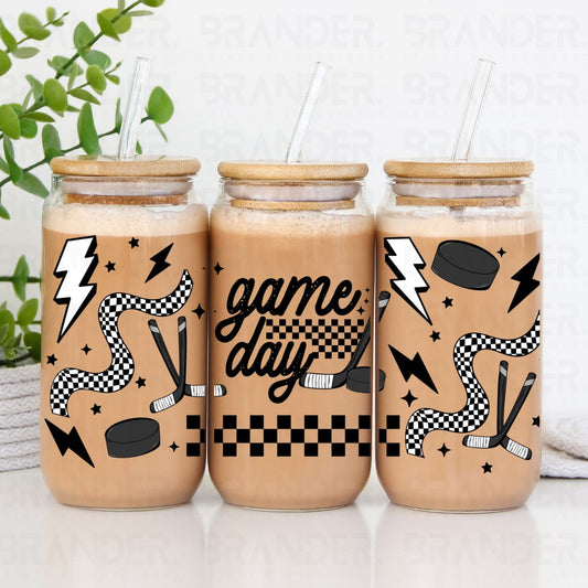 GAME DAY *HOCKEY* - 16 OZ - UV DTF