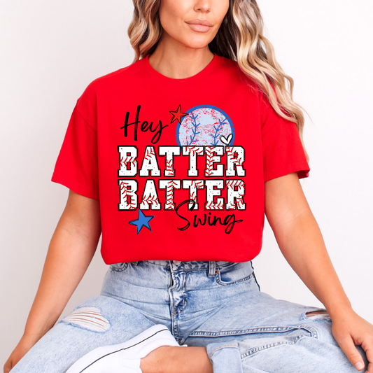HEY BATTER BATTER SWING - DTF TRANSFER