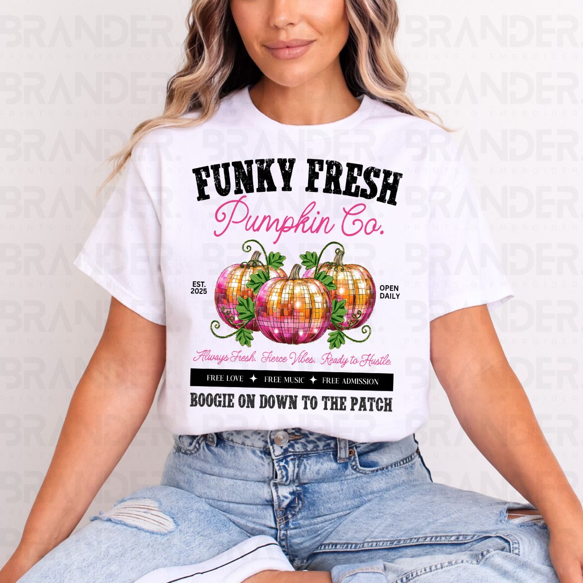 FUNKY FRESH PUMPKIN CO - DTF TRANSFER