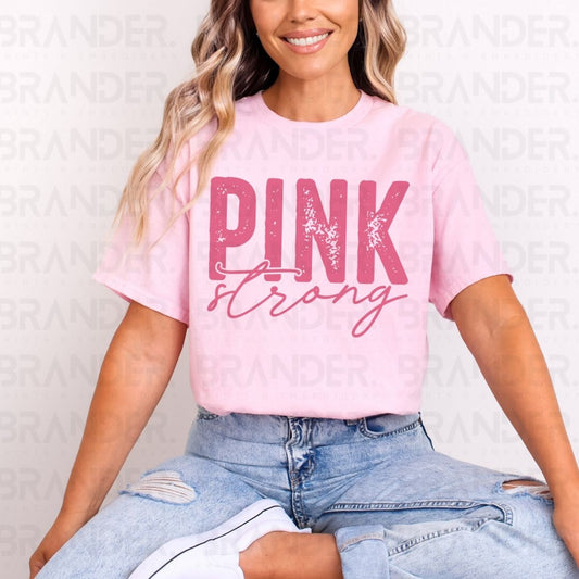 PINK STRONG - DTF TRANSFER