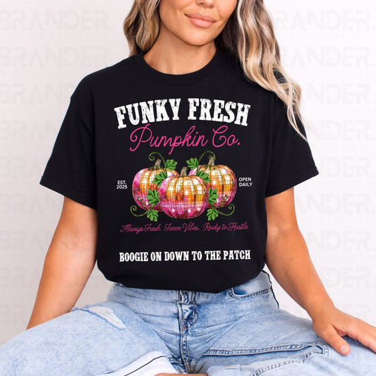 FUNKY FRESH PUMPKIN CO - DTF TRANSFER