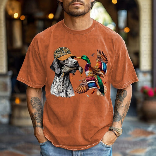 HUNTING DOG & DUCK - DTF TRANSFER