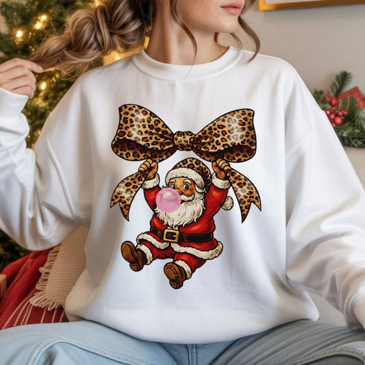 COQUETTE VINTAGE BUBBLEGUM SANTA - DTF TRANSFER