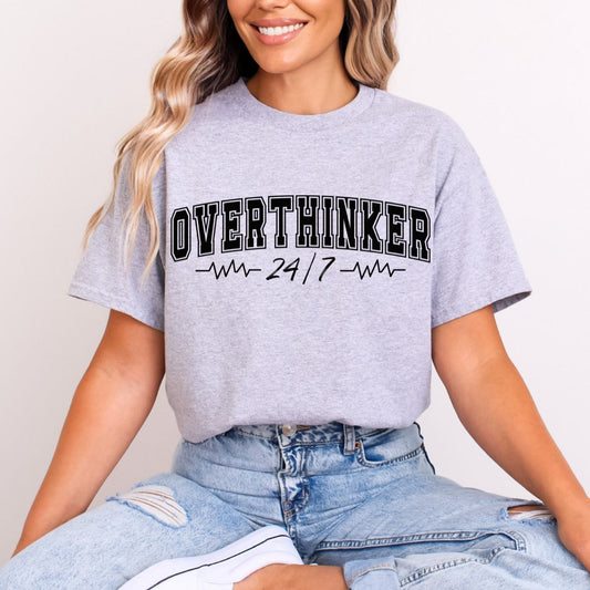 OVERTHINKER 24/7 - DTF TRANSFER