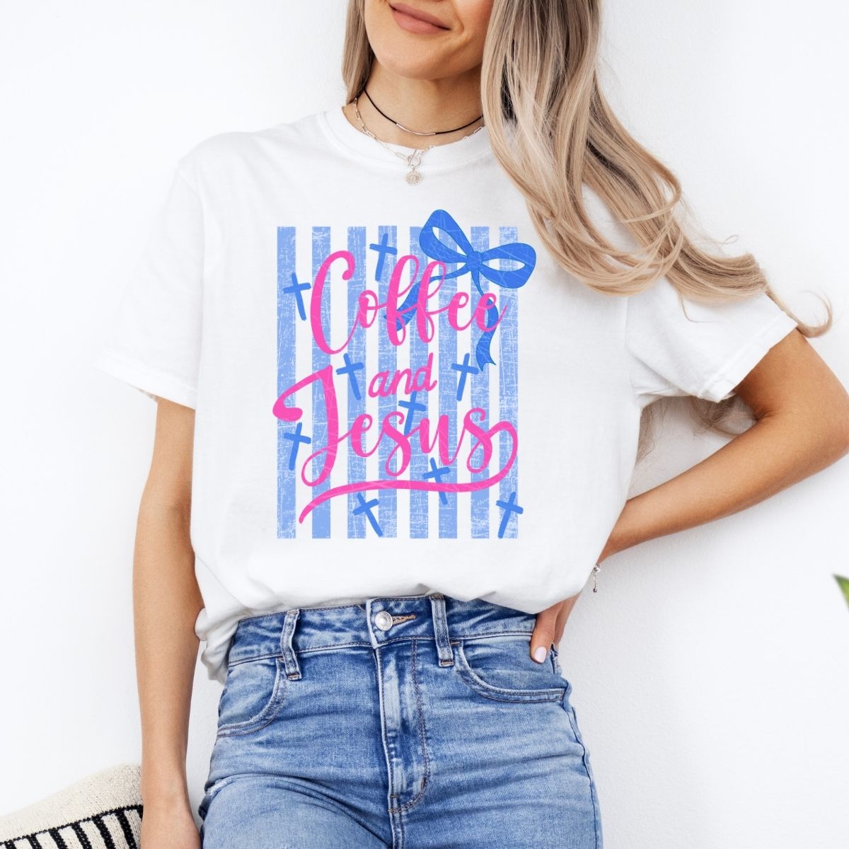 COQUETTE COFFEE AND JESUS - DTF TRANSFER