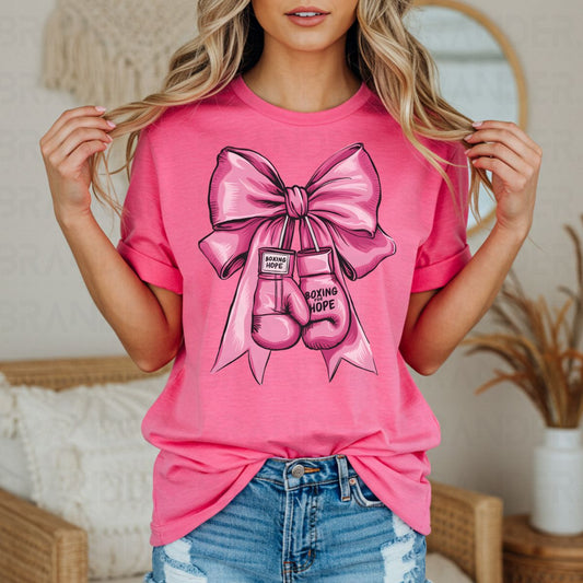 COQUETTE BOXING FOR HOPE - DTF TRANSFER
