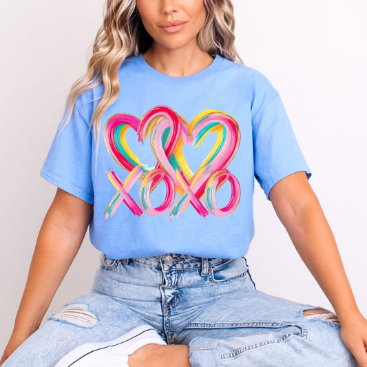 XOXO PAINTED - DTF TRANSFER