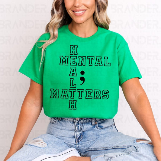 MENTAL HEALTH MATTERS - DTF TRANSFER