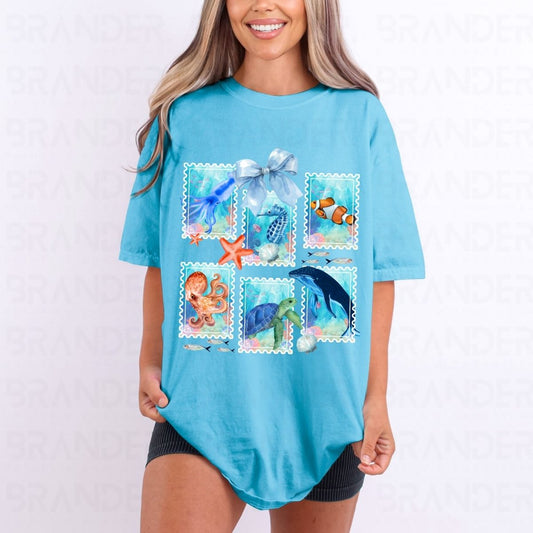 COQUETTE UNDER WATER ANIMALS - DTF TRANSFER