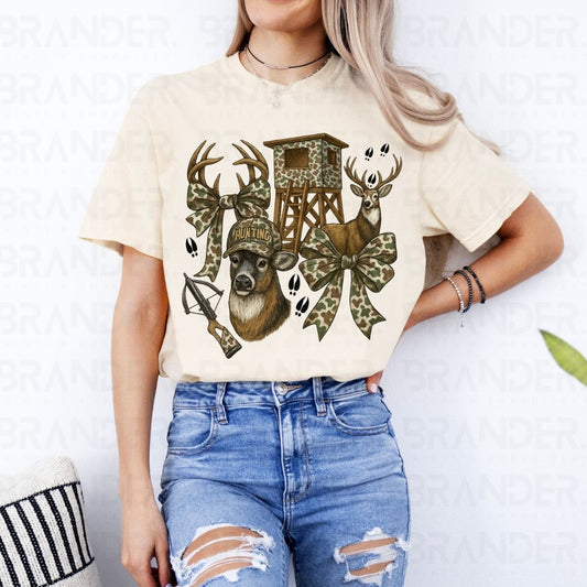 COQUETTE DEER HUNTING - DTF TRANSFER