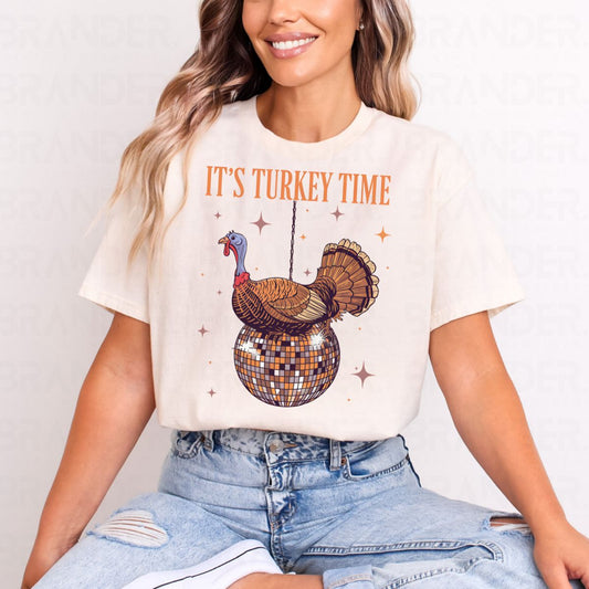 IT'S TURKEY TIME - DTF TRANSFER