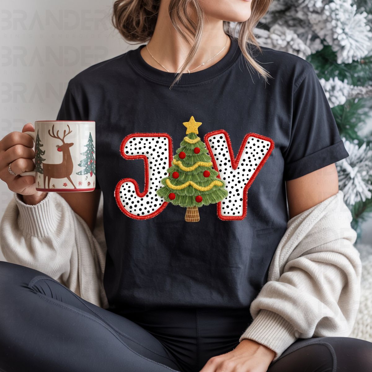 JOY *FAUX YARN* - DTF TRANSFER