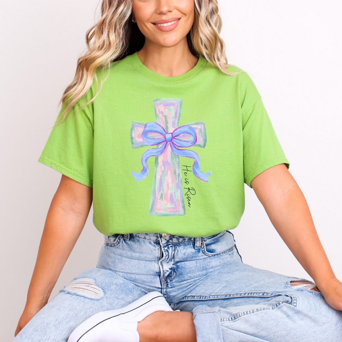 COQUETTE HE IS RISEN - DTF TRANSFER