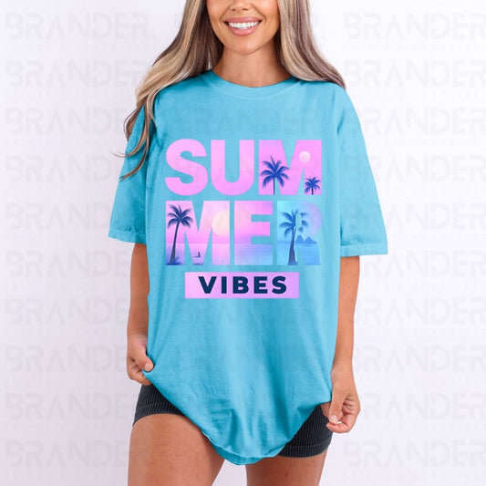 SUMMER VIBES - DTF TRANSFER