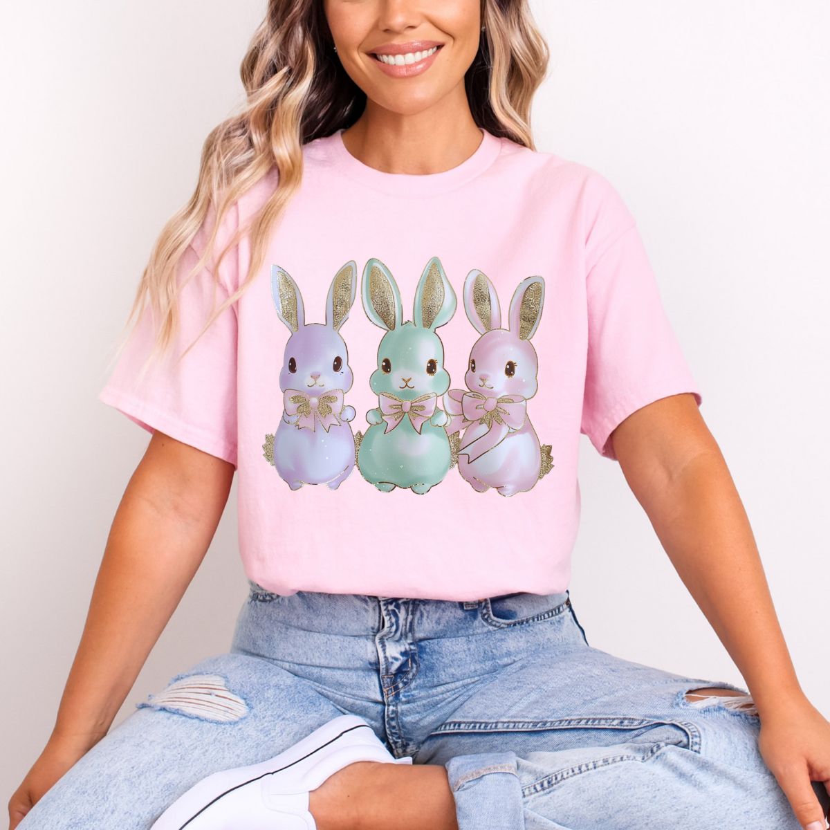 COQUETTE EASTER BUNNIES - DTF TRANSFER
