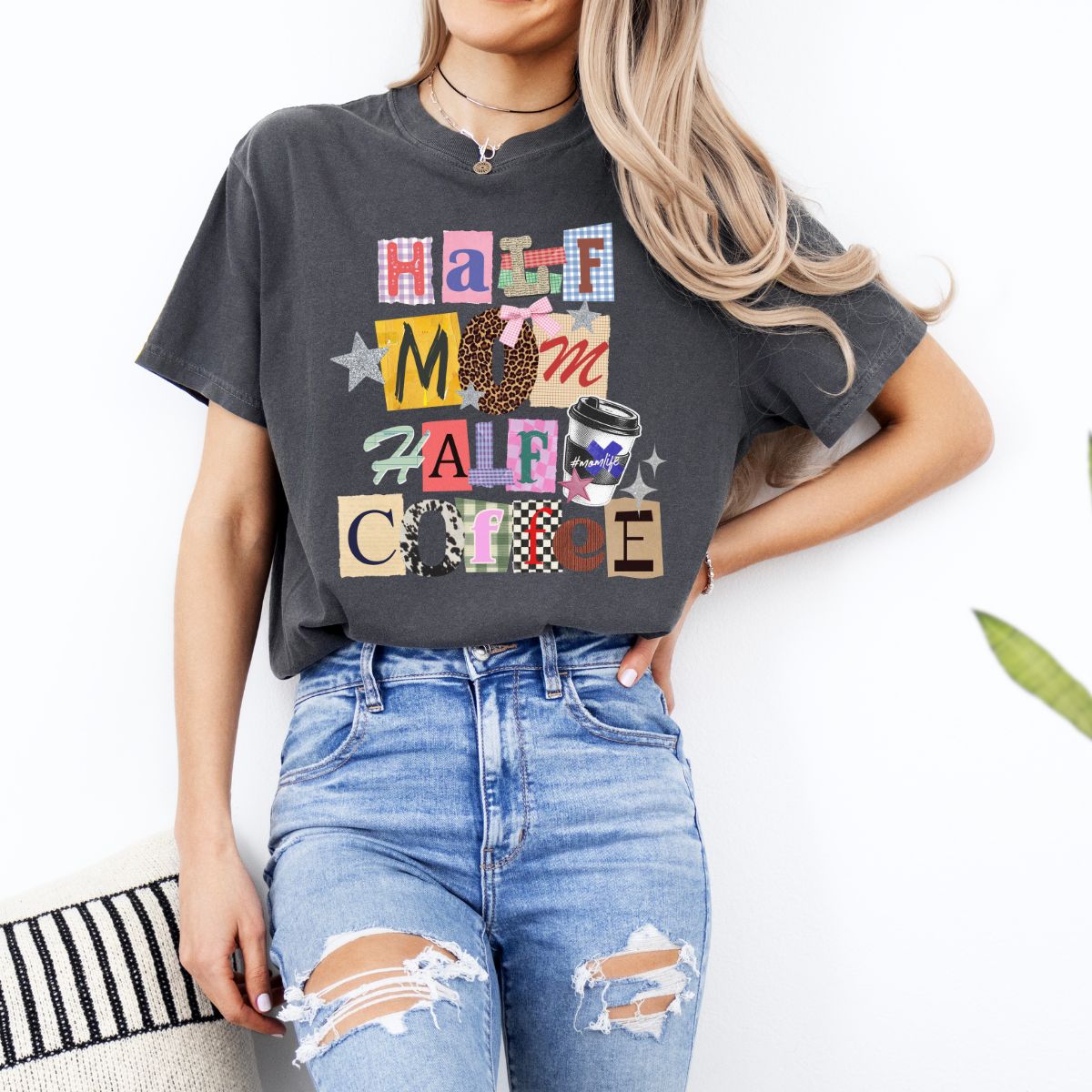 COQUETTE HALF MOM HALF COFFEE - DTF TRANSFER