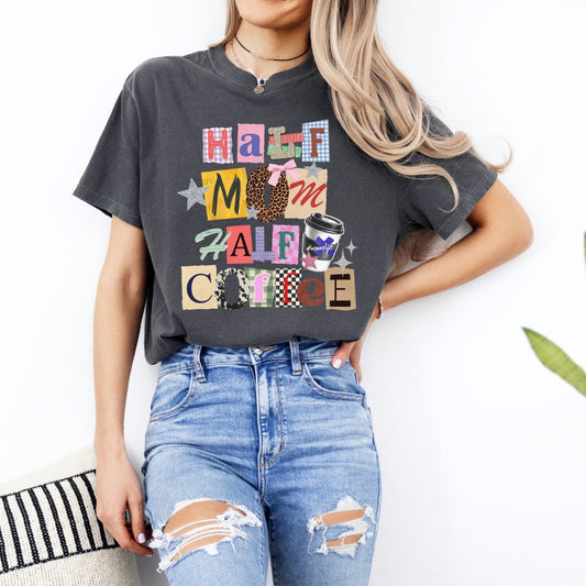 COQUETTE HALF MOM HALF COFFEE - DTF TRANSFER