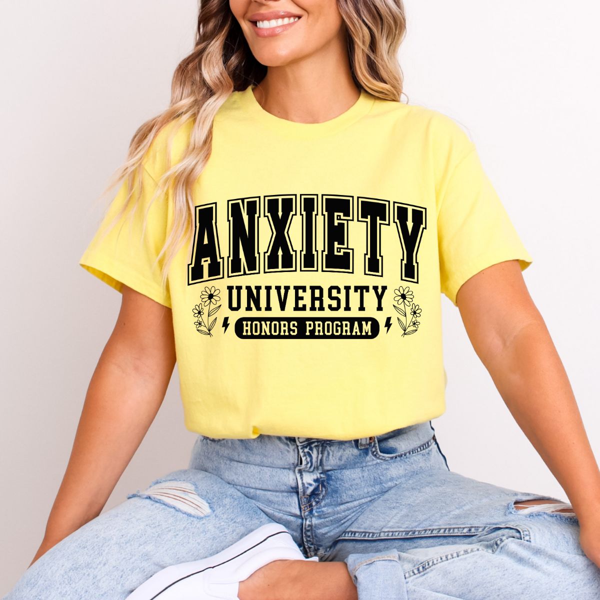 ANXIETY UNIVERSITY - DTF TRANSFER