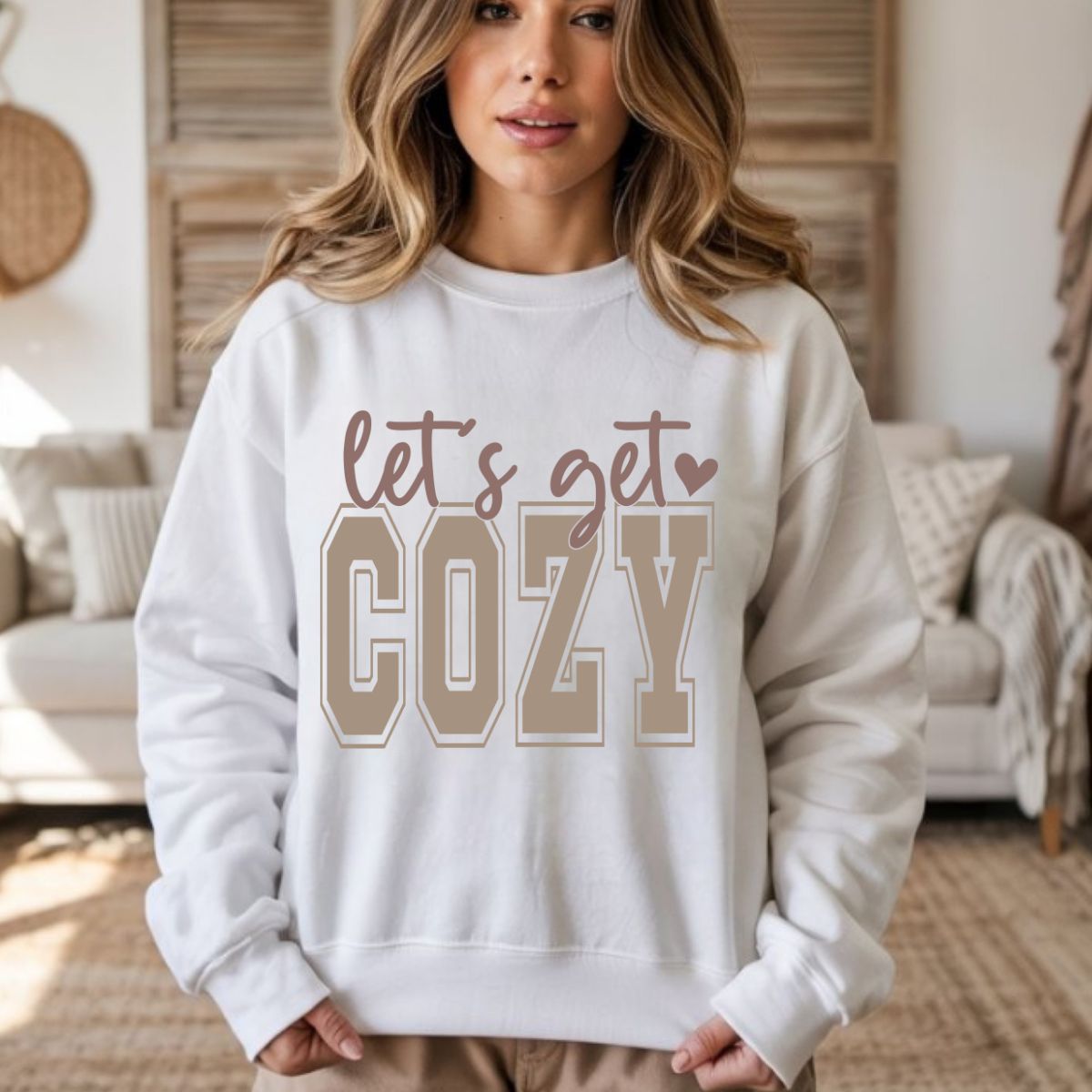 LET'S GET COZY - DTF TRANSFER