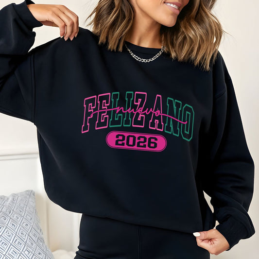 FELIZ ANO NUEVO 2026 - DTF TRANSFER