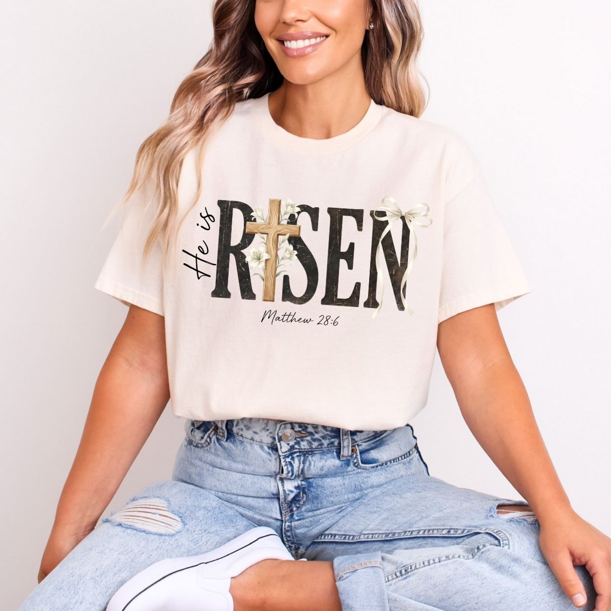 COQUETTE HE IS RISEN - DTF TRANSFER