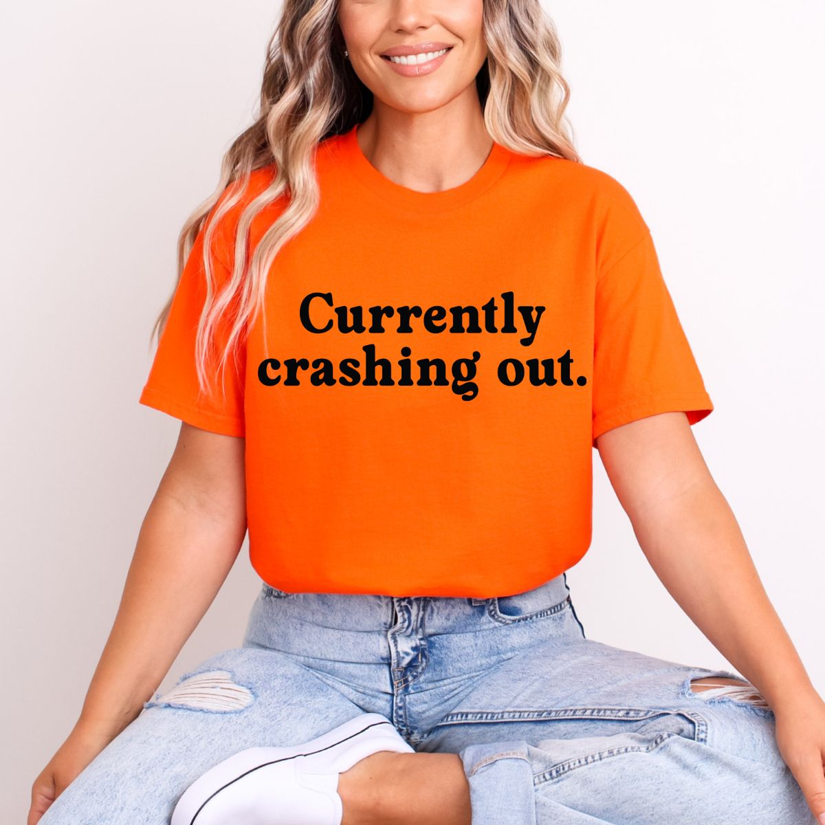 CURRENTLY CRASHING OUT - DTF TRANSFER