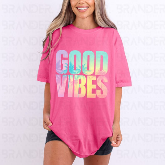 GOOD VIBES - DTF TRANSFER