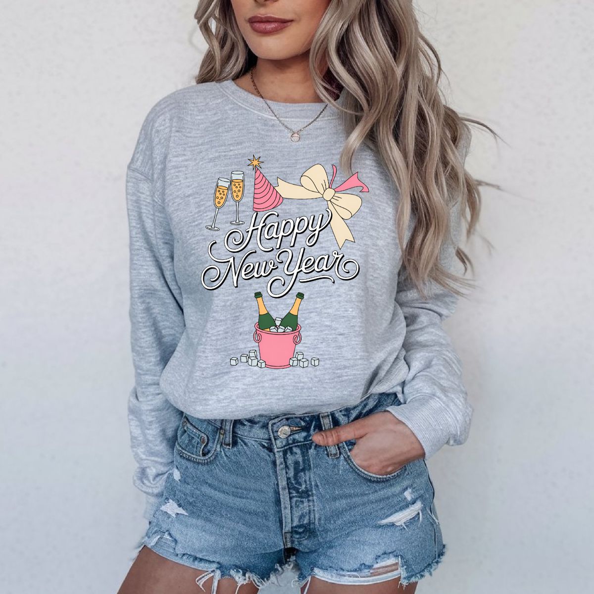 COQUETTE HAPPY NEW YEAR - DTF TRANSFER