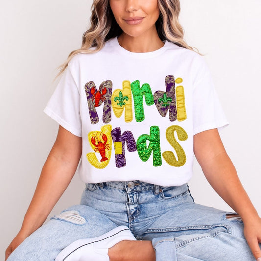 MARDI GRAS - DTF TRANSFER