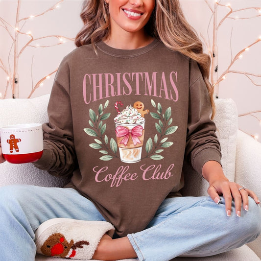 COQUETTE CHRISTMAS COFFEE CLUB - DTF TRANSFER