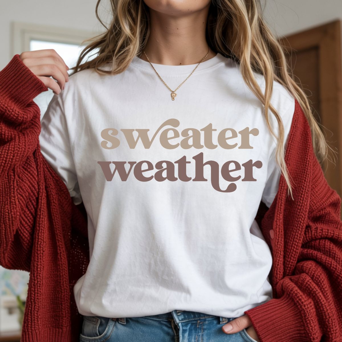 SWEATER WEATHER - DTF TRANSFER