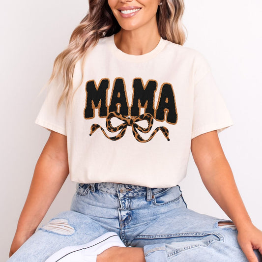 COQUETTE MAMA *FAUX YARN* - DTF TRANSFER