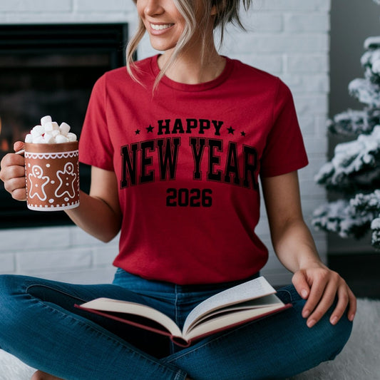 HAPPY NEW YEAR 2026 - DTF TRANSFER