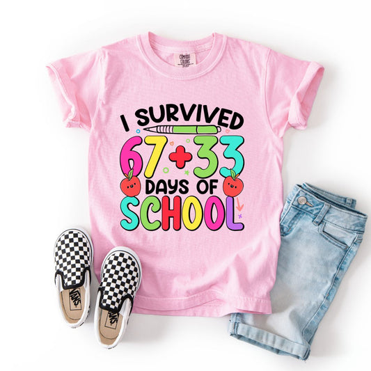 I SURVIVED 67 + 33 DAYS OF SCHOOL - DTF TRANSFER