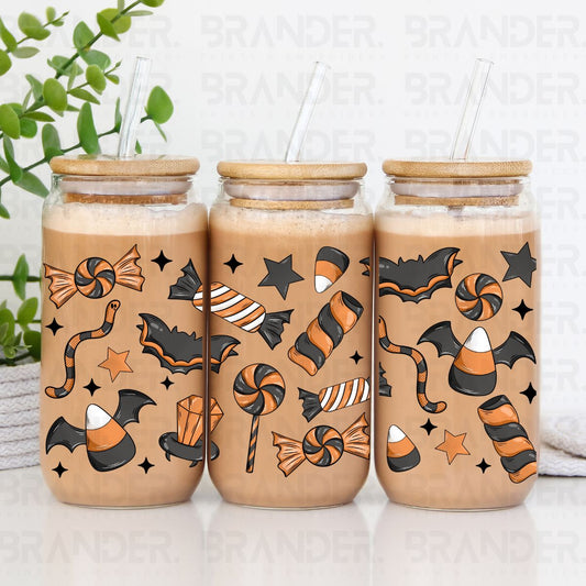 HALLOWEEN CANDY - 16 OZ - UV DTF
