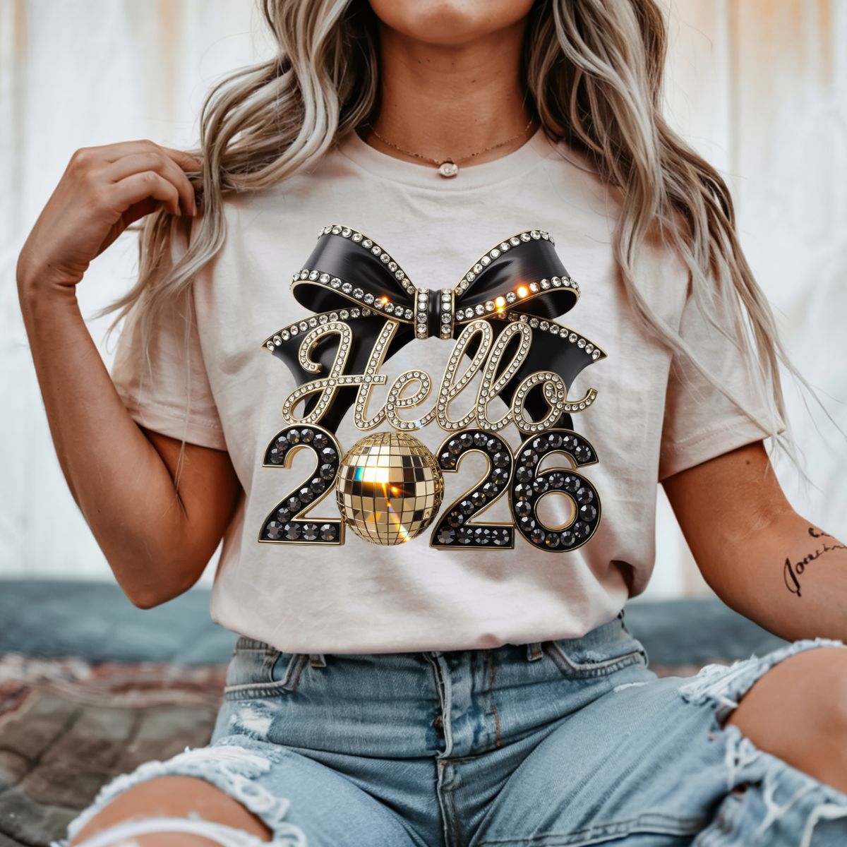 COQUETTE HELLO 2026 - DTF TRANSFER