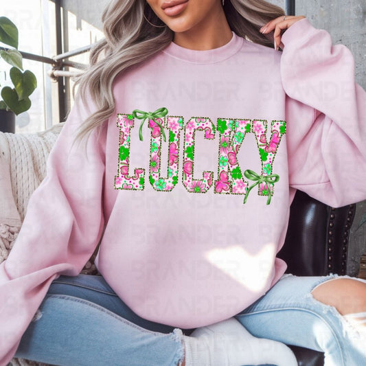 COQUETTE COLORFUL LUCKY - COMPLETED TEE