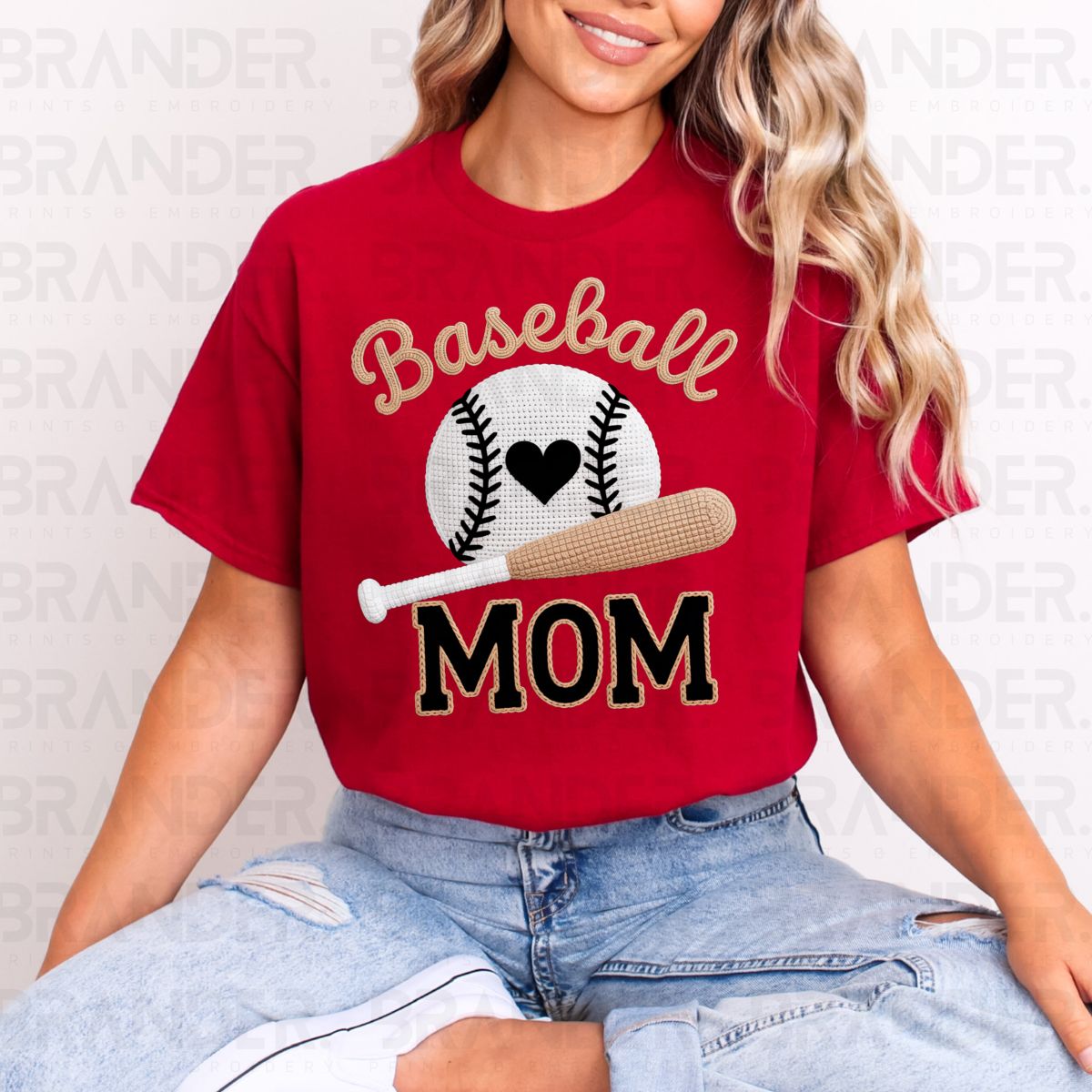 BASEBALL MOM - COMPLETED TEE