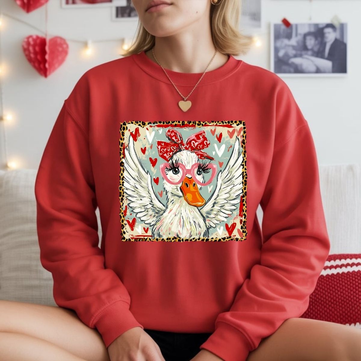 COQUETTE LOVE GOOSE - DTF TRANSFER