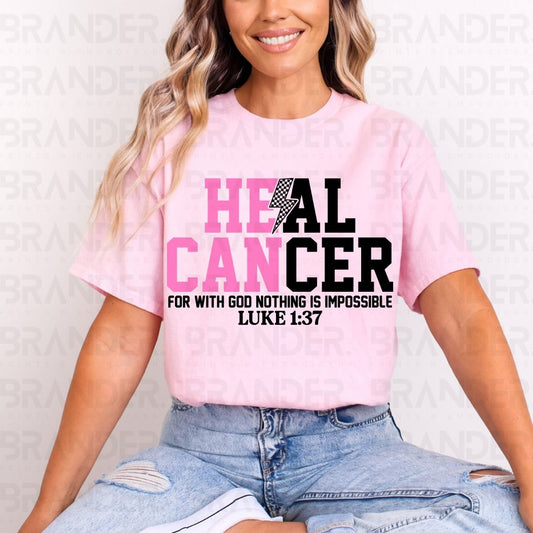 HEAL CANCER - DTF TRANSFER