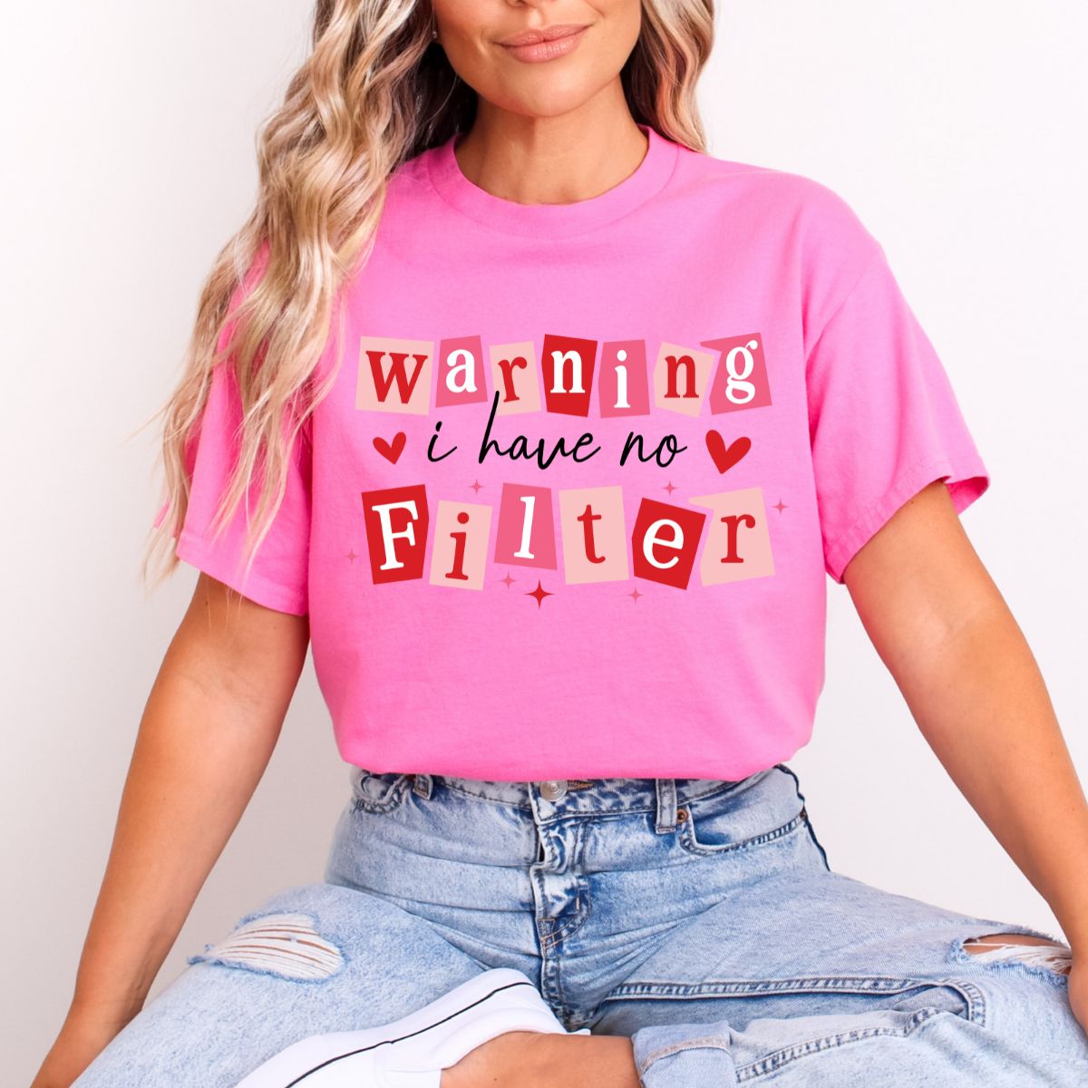 WARNING I HAVE NO FILTER - DTF TRANSFER