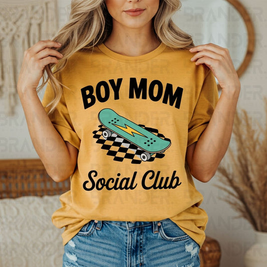 BOY MOM SOCIAL CLUB - DTF TRANSFER