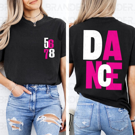 DANCE - FRONT+BACK - DTF TRANSFER
