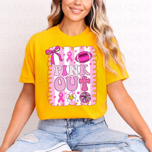 COQUETTE PINK OUT - DTF TRANSFER