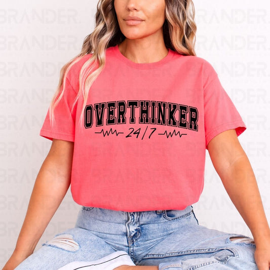 OVERTHINKER 24/7 - DTF TRANSFER