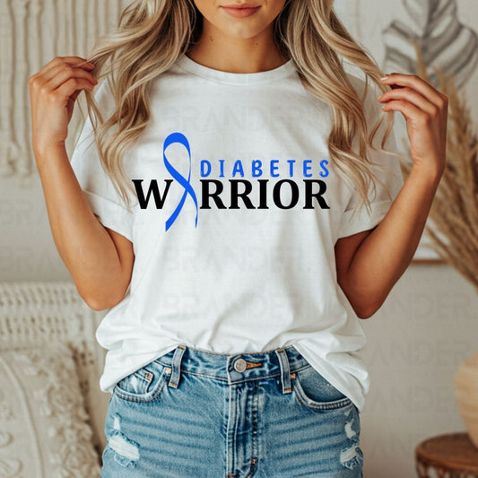 DIABETES WARRIOR - DTF TRANSFER