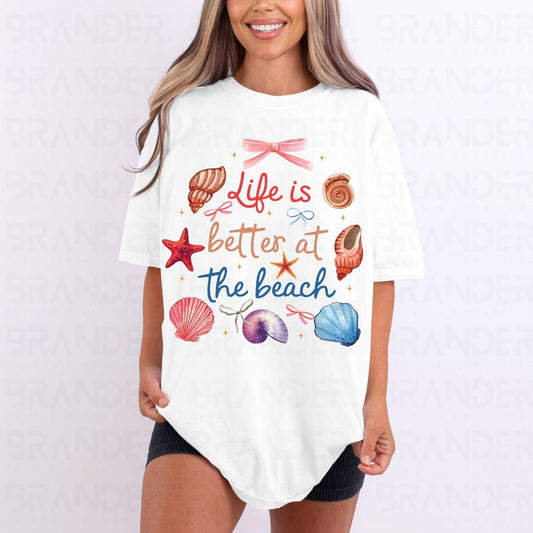 COQUETTE LIFE IS BETTER AT THE BEACH - DTF TRANSFER