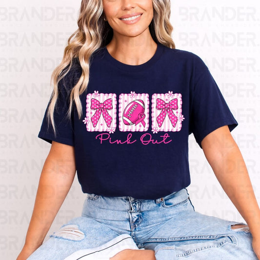 COQUETTE PINK OUT - DTF TRANSFER