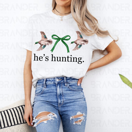 COQUETTE HE'S HUNTING - DTF TRANSFER